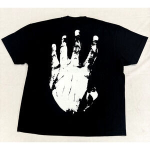 Revenge X XXX Tentacion Kill Outline Logo Black Tee Size XL